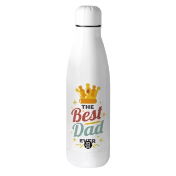 The Best DAD ever, Μεταλλικό παγούρι θερμός (Stainless steel), 500ml