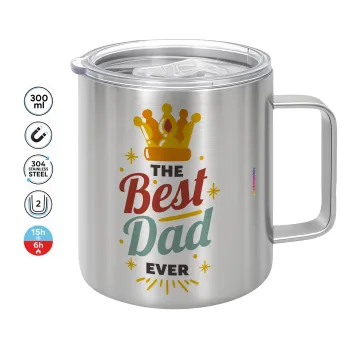 The Best DAD ever, Mug Stainless steel double wall 300ml