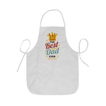 The Best DAD ever, Ποδιά Σεφ ολόσωμη κοντή  Παιδική (44x62cm)