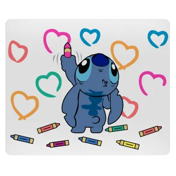 Lilo & Stitch painting, Mousepad ορθογώνιο 23x19cm