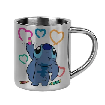 Lilo & Stitch painting, Κούπα Ανοξείδωτη διπλού τοιχώματος 300ml