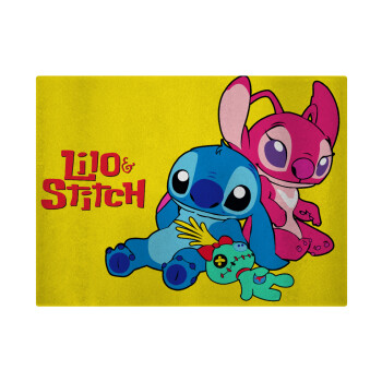 Lilo & Stitch, Επιφάνεια κοπής γυάλινη (38x28cm)