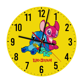 Lilo & Stitch, Ρολόι τοίχου ξύλινο (30cm)