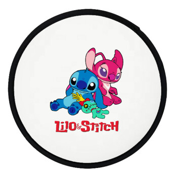 Lilo & Stitch, Βεντάλια υφασμάτινη αναδιπλούμενη με θήκη (20cm)