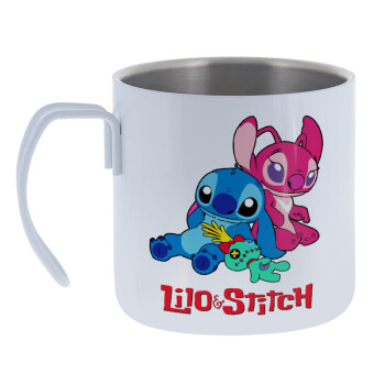 Lilo & Stitch, Mug Stainless steel double wall 400ml