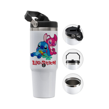Lilo & Stitch, Θερμός Ανοξείδωτο 30oz με χερούλι