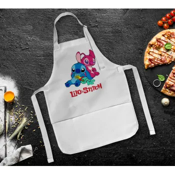 Lilo & Stitch, Ποδιά Σεφ Ολόσωμη Παιδική (με ρυθμιστικά και 2 τσέπες)