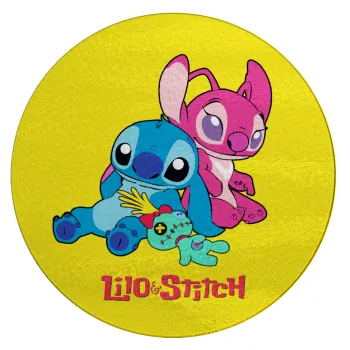 Lilo & Stitch, Επιφάνεια κοπής γυάλινη στρογγυλή (30cm)
