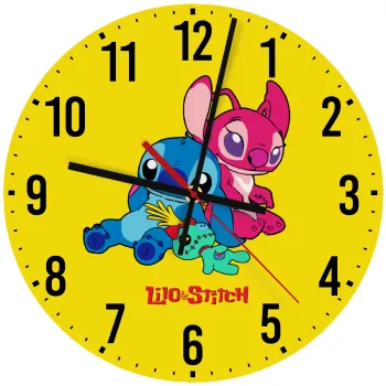 Lilo & Stitch, Ρολόι τοίχου ξύλινο (30cm)