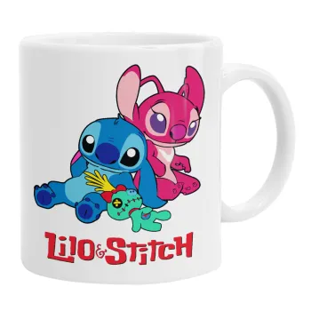 Lilo & Stitch, Κούπα, κεραμική, 330ml