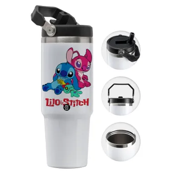 Lilo & Stitch, Θερμός Ανοξείδωτο 30oz με χερούλι