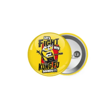 Minions Let's fight with kung fu sounds, Κονκάρδα παραμάνα 5cm
