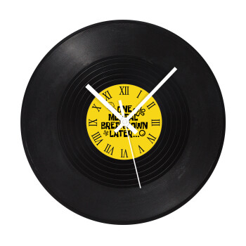 one mental breakdown later bob spongebob, Ρολόι τοίχου Βινύλιο (30cm)