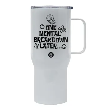 one mental breakdown later bob spongebob, Tumbler με καπάκι, διπλού τοιχώματος (θερμό) 750L