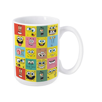 BOB spongebob and friends, Κούπα Mega, κεραμική, 450ml