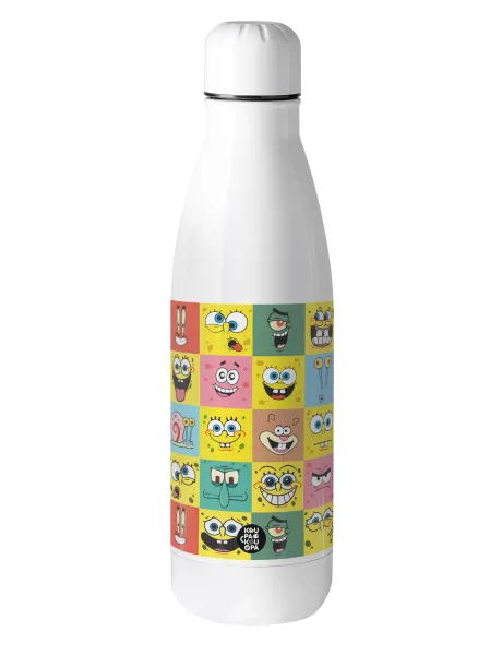 BOB spongebob and friends — Metal mug thermos (Stainless steel), 500ml
