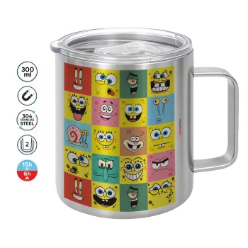 Ο μπομπ και οι φίλοι του, Κούπα Ανοξείδωτη διπλού τοιχώματος 300ml