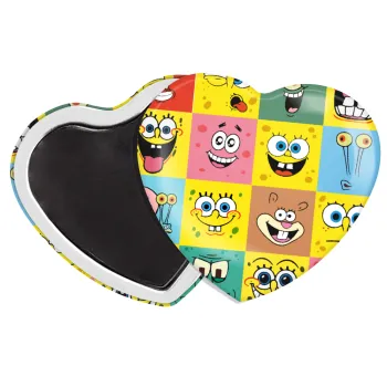 Ο μπομπ και οι φίλοι του, Μαγνητάκι καρδιά (57x52mm)