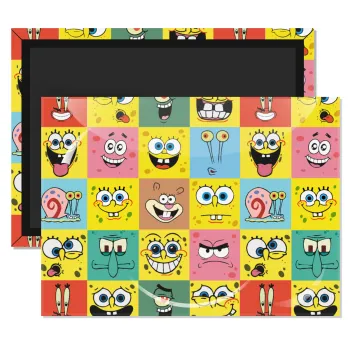 Ο μπομπ και οι φίλοι του, Ορθογώνιο μαγνητάκι ψυγείου διάστασης 9x6cm