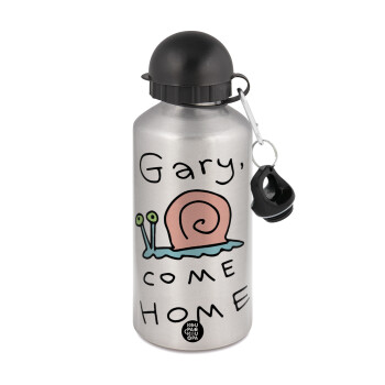 Gary come home, Metallic water jug, Silver, aluminum 500ml