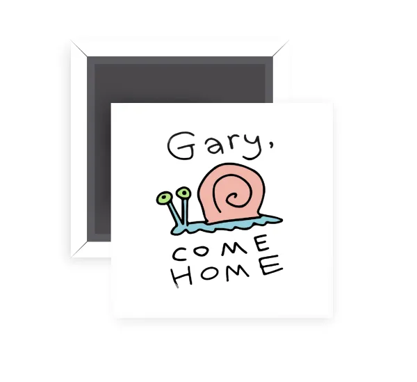 Gary come home — Τετράγωνο (5x5cm)