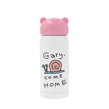 Gary come home, Pink stainless steel thermal flask, 320ml