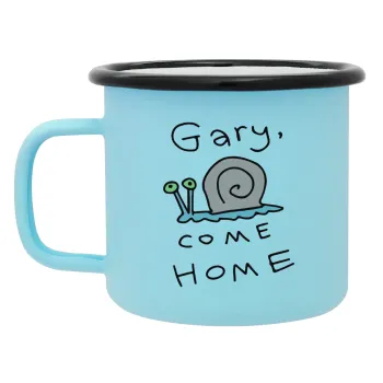 Gary come home, Κούπα Μεταλλική εμαγιέ ΜΑΤ σιέλ 360ml