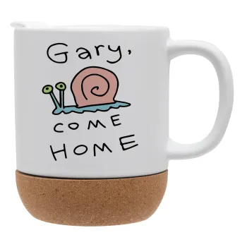 Gary come home, Κούπα, κεραμική με βάση φελού και καπάκι (ΜΑΤ), 330ml