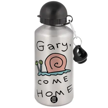 Gary come home, Metallic water jug, Silver, aluminum 500ml