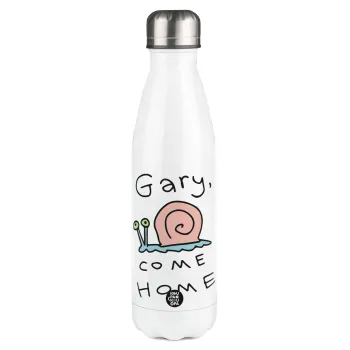 Gary come home, Metal mug thermos White (Stainless steel), double wall, 500ml