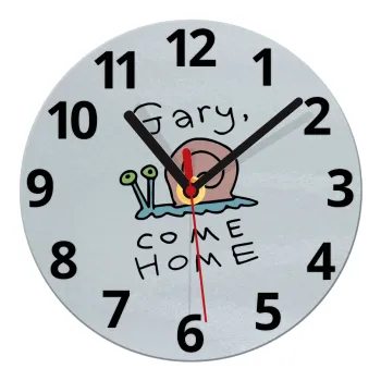 Gary come home, Ρολόι τοίχου γυάλινο (20cm)