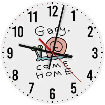 Gary come home, Ρολόι τοίχου ξύλινο (30cm)