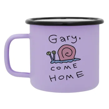 Gary come home, Κούπα Μεταλλική εμαγιέ ΜΑΤ Light Pastel Purple 360ml