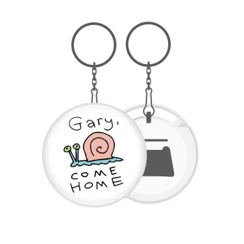 Gary come home, Μπρελόκ μεταλλικό 5cm με ανοιχτήρι