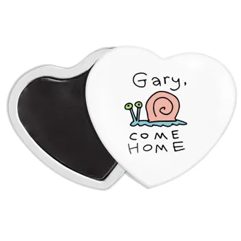 Gary come home, Μαγνητάκι καρδιά (57x52mm)