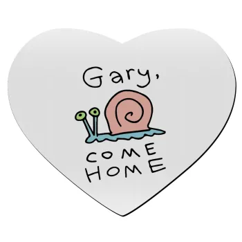 Gary come home, Mousepad heart 23x20cm