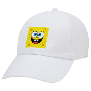 BOB, Καπέλο Baseball Λευκό (5-φύλλο, unisex)