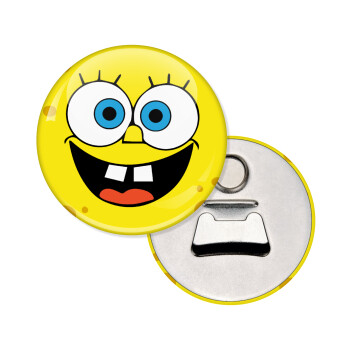 Μπομπ, Μαγνητάκι και ανοιχτήρι μπύρας στρογγυλό διάστασης 5,9cm