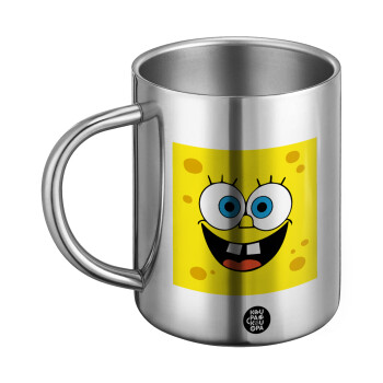 Μπομπ, Ανοξείδωτη Μεταλλική Κούπα 450ml - Διπλού Τοιχώματος