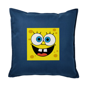 BOB, Sofa cushion Blue 50x50cm includes filling