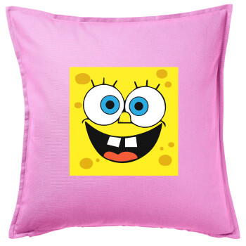 BOB, Sofa cushion Pink 50x50cm includes filling