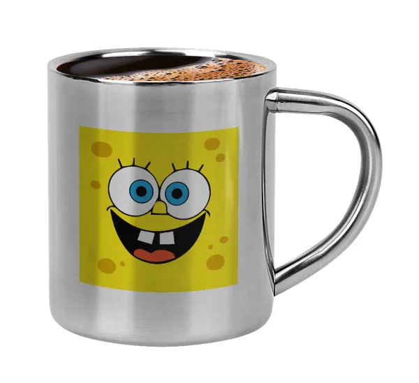BOB — Double-wall metal cup for espresso (220ml)