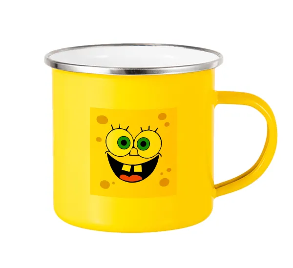 BOB — Yellow Enamel Metallic Cup 360ml