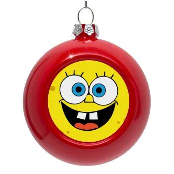 BOB, Red Christmas tree ornament bauble 8cm