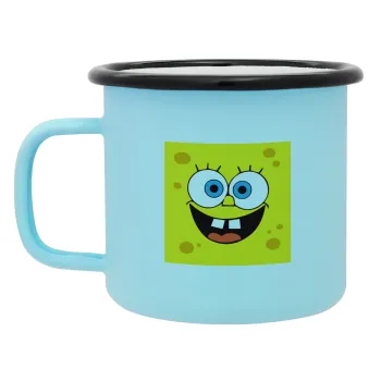 Μπομπ, Κούπα Μεταλλική εμαγιέ ΜΑΤ σιέλ 360ml