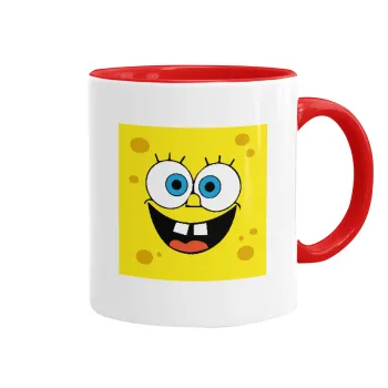 BOB, Mug colored red, ceramic, 330ml