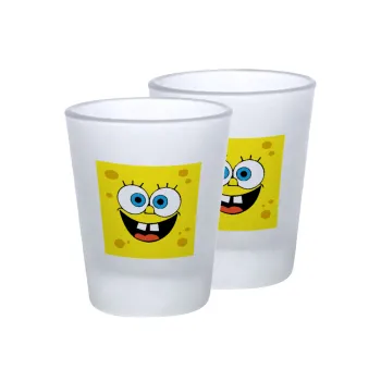 BOB, Σφηνοπότηρα γυάλινα 45ml του πάγου (2 τεμάχια)