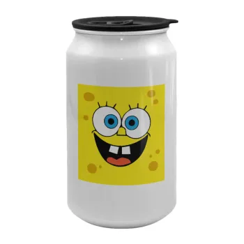 Μπομπ, Κούπα ταξιδιού μεταλλική με καπάκι (tin-can) 500ml