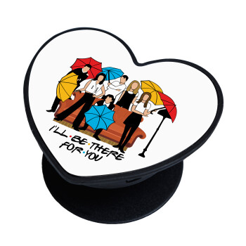 Friends cover, Phone Holders Stand  καρδιά Μαύρο Βάση Στήριξης Κινητού στο Χέρι