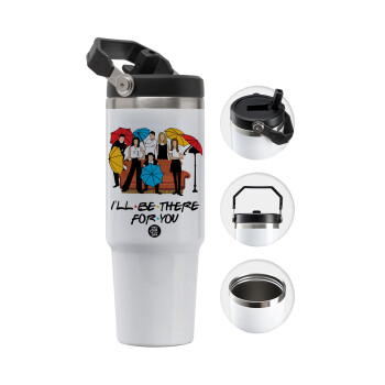 Friends cover, 30oz stainless Steel Tumbler with Handle